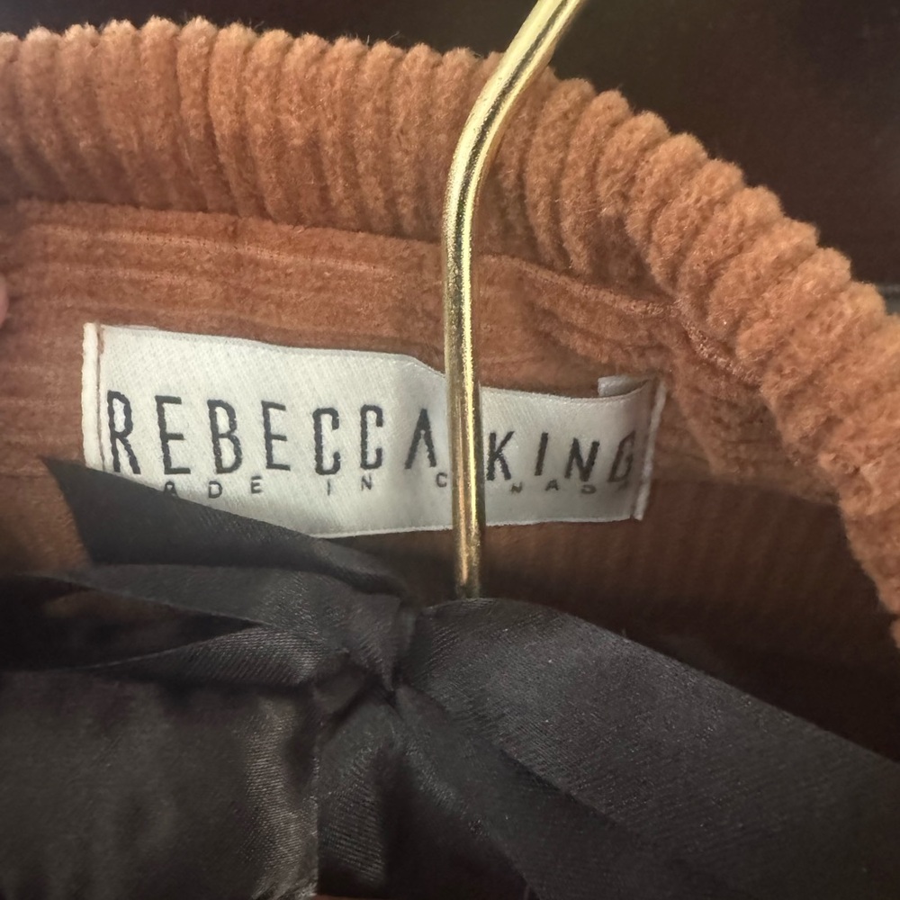 BRAND NEW Rebecca King Cord Shacket - Picture 8 of 12
